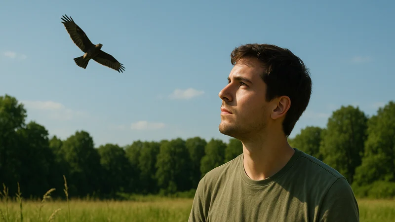 Editorial visual illustrating Is That a Hawk? A Listener's Guide to Raptor Calls You Actually Hear