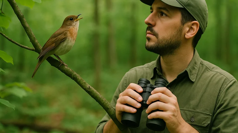 Editorial visual illustrating Merlin vs Bird Call Identifier: Where Sound ID Actually Holds Up