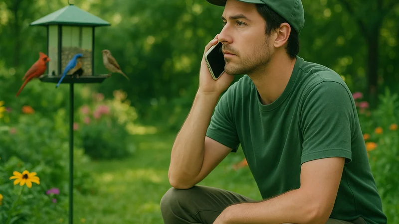 Editorial visual illustrating Recording Bird Calls on iPhone Without Buying Any Gear
