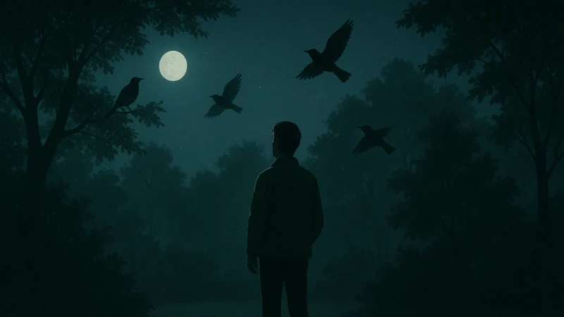 Editorial visual illustrating Which Birds Sing at Night, and How to Tell Them Apart