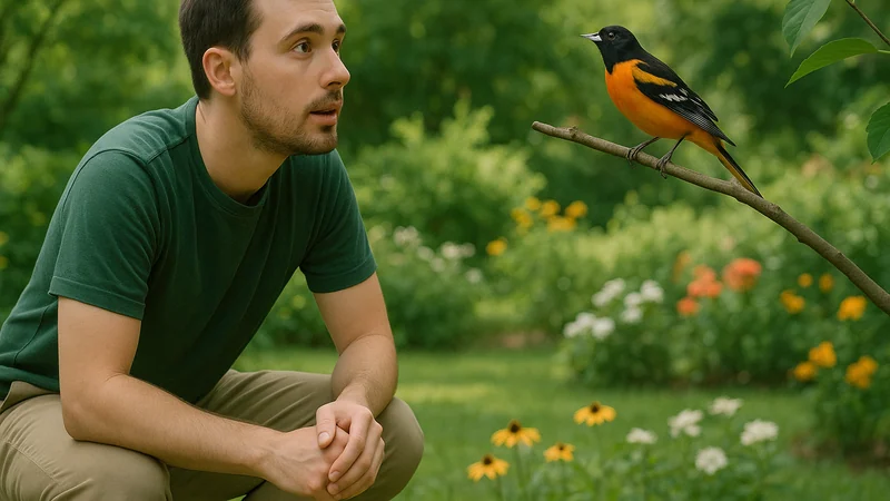 Editorial visual illustrating Why I Built a Free Bird Identifier for iPhone